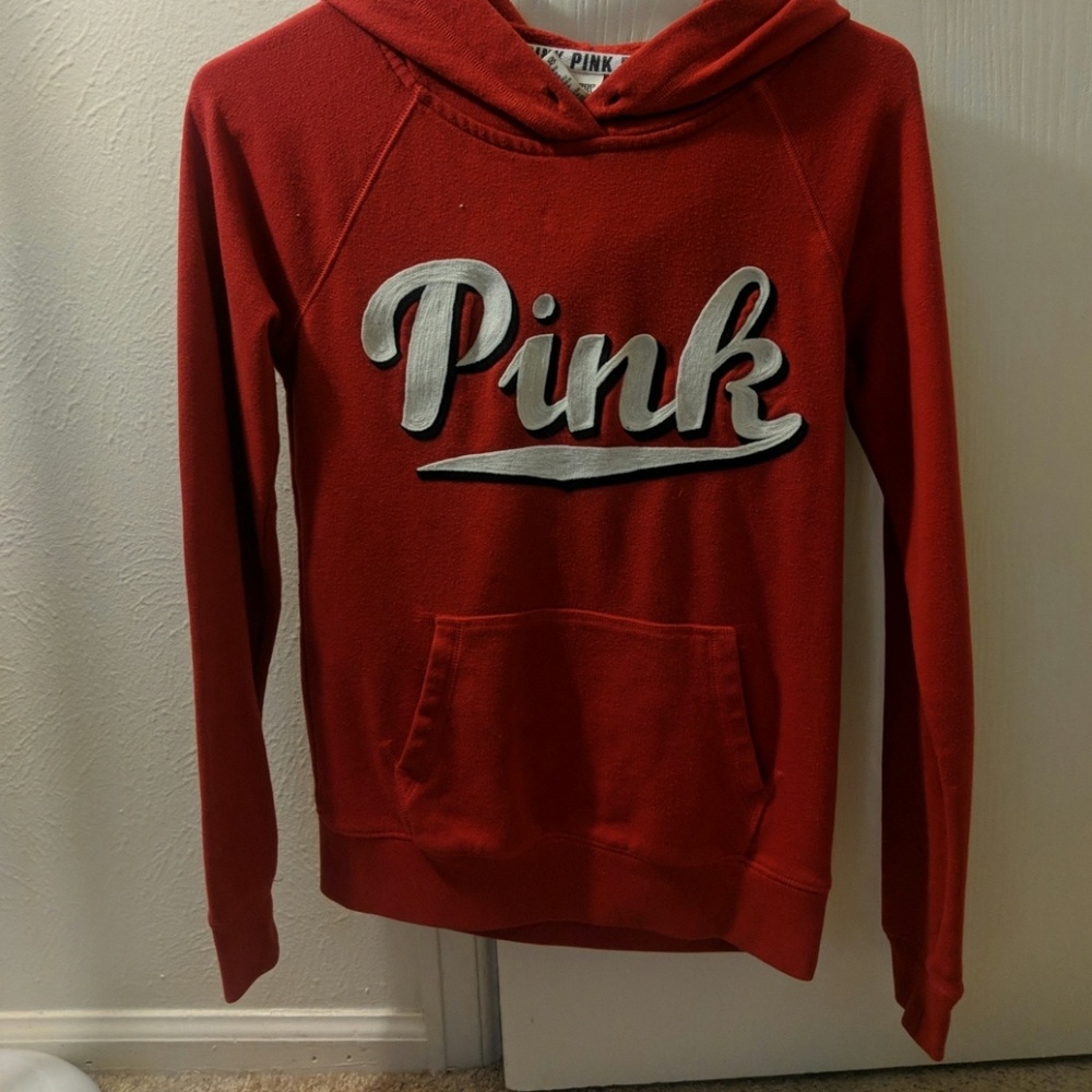 Pink hoodie